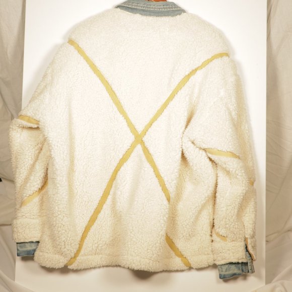 Greg Lauren Sherpa **RARE** Size 3/Large REVERSIBLE - Picture 4 of 10